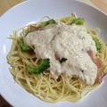 ポン太のかぁちゃん's cooksnap of when they made ゴーヤとベーコンのパスタ.