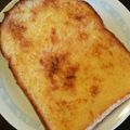 fotenan's cooksnap of when they made 『フレンチトースト』お家でパン屋の味♪.