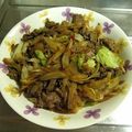 るん奈's cooksnap of when they made 簡単満足♡牛肉とゴボウの中華炒め♡.