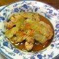けろにこ's cooksnap of when they made 鶏ささ身とキャベツのトマト煮.