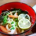 SP♪'s cooksnap of when they made 夏☆サッパリ！すだち入りすまし汁.