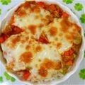 kazmak's cooksnap of when they made 幼児食に☆ミートソースでドリア風♫.
