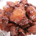 まりんこりんご's cooksnap of when they made 鶏レバーの甘辛煮.