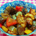 米っこまーちん's cooksnap of when they made 鶏と茄子の炒め煮☆黒酢風味.
