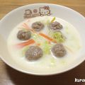 檜佐木ぐるぐる's cooksnap of when they made 白菜と肉団子のホワイトスープ.