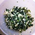 Nyat's cooksnap of when they made モロヘイヤ豆腐の塩昆布和え.