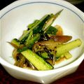 KAZん's cooksnap of when they made ☆オクラきゅうり茗荷のピリ辛海苔和え☆.