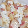 セロ＊ちゃー's cooksnap of when they made 桃モッツァレラ.