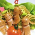 みちぽんぽん's cooksnap of when they made ソーセー人がナポリタンを食べに来たっ！？.