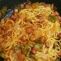 ヨッシーのはね's cooksnap of when they made 懐かし喫茶店のナポリタン.