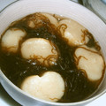 もっさん15's cooksnap of when they made とろとろ～もずく麸.