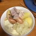 08261010's cooksnap of when they made 絶対ッ!!　『塩鍋』.