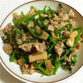さゆり4's cooksnap of when they made ✿空芯菜と豚肉の炒め物✿.