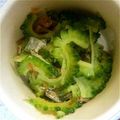 マナミソ's cooksnap of when they made m基本☆ゴーヤの和え物.