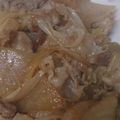 かりもも's cooksnap of when they made 大根と豚肉の簡単味噌炒め.