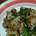 hitomiria's cooksnap of when they made 大葉と豚肉の塩レモン炒め.