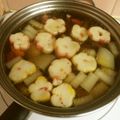 こういち1212's cooksnap of when they made 手羽元と大根のスープ.