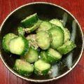 こたつねこくん's cooksnap of when they made 後一品に☆胡瓜の胡麻酢和え.
