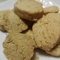 白い鏡's cooksnap of when they made オリーブ油で作る胡麻きな粉クッキー.