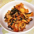 馬堀海岸's cooksnap of when they made 薄揚げキムチ.