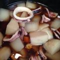 たいち♪'s cooksnap of when they made イカ大根里芋の煮物.