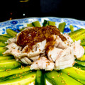 草原のらいおん's cooksnap of when they made ササミとキュウリの棒々鶏風和え.