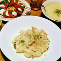 ルミマルヤ's cooksnap of when they made ランチに✿ベーコンのリゾット、20分.
