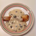 つんみーご's cooksnap of when they made サーモンのムニエル☆きのこクリームソース.