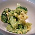 バカリャウ's cooksnap of when they made カレー風味☆ブロッコリーのタマゴマヨ和え.
