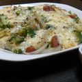 hiromi605's cooksnap of when they made スイートチリ★挽肉とブロッコリーの卵炒め.
