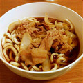 はらぺこおじさん's cooksnap of when they made 豚丼の残りで簡単☆肉うどん♪.
