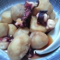 まな民's cooksnap of when they made タコと里芋の煮物.