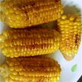 ティー☆'s cooksnap of when they made コンソメバター醤油味の焼きとうもろこし～.