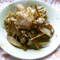 Satoco❋'s cooksnap of when they made 簡単ヘルシーおつまみ★ピリ辛豚ごぼう.