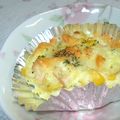 umemodoki's cooksnap of when they made お弁当にぴったり☆焼きポテサラ♪.
