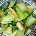 息子は怪獣♪'s cooksnap of when they made 青梗菜と長ねぎの中華炒め.