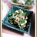 ＴＯＭＯＷＡＴ's cooksnap of when they made モロヘイヤ豆腐の塩昆布和え.