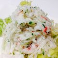ふぁうchan★'s cooksnap of when they made 大根とカニカマのサラダ.