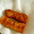 aokasan's cooksnap of when they made れんこん入り✿はんぺんタルタル春巻き.