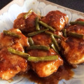 citronciel's cooksnap of when they made 豚肉巻き豆腐とにんにくの芽の炒め物.