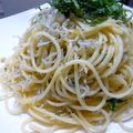みかぱちこ's cooksnap of when they made じゃこと大葉のまろやかパスタ.