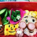 らくだ族's cooksnap of when they made お弁当★アンパンマン＆食パンマン簡単.