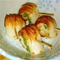taminobu's cooksnap of when they made ちくわのしそチーズ巻♡.