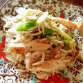 ｺﾛﾆｬﾝ's cooksnap of when they made 鶏胸肉とネギの和え物(改訂版).