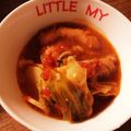 エル♀'s cooksnap of when they made チーズとろ～り♡トマト鍋.