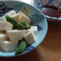 かりあん's cooksnap of when they made 簡単!!オクラと豆腐のわさび醤油.