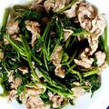 めぐうさぎ☆'s cooksnap of when they made 空芯菜と豚肉の炒め物♪♪.