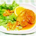 halulun3's cooksnap of when they made 鶏のオレンジ煮 オレンジソースが激うま.