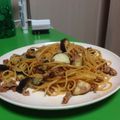 むらみん＼横浜優勝／'s cooksnap of when they made 簡単☆ルクエで茄子のボロネーゼパスタ☆.
