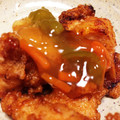 さやももきのこ's cooksnap of when they made 鶏唐揚げの黒酢あんかけ.